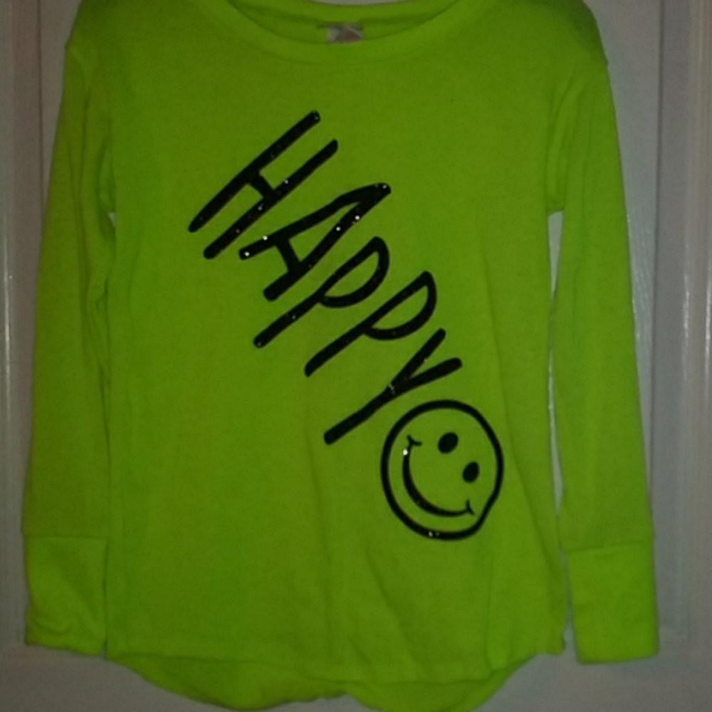 Yellow HAPPY ☺ shirt